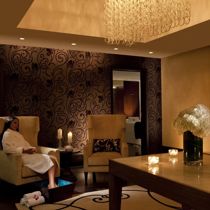 Woman Relaxing At The Waldorf Astoria Spa At The Roosevelt